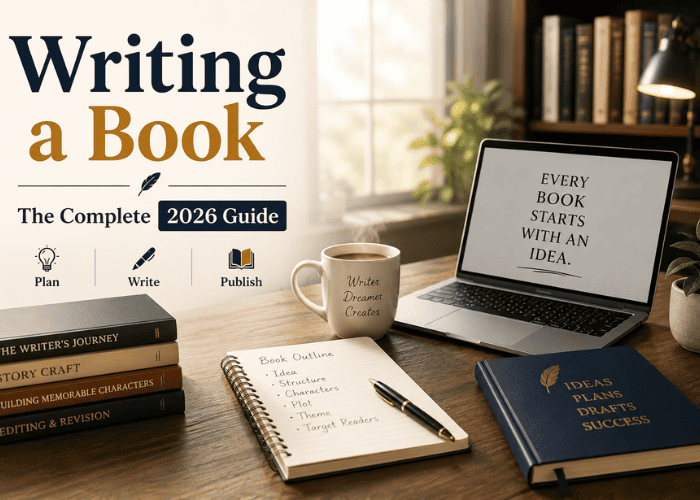 Writing A Book In 2026: Step-By-Step Guide For Authors